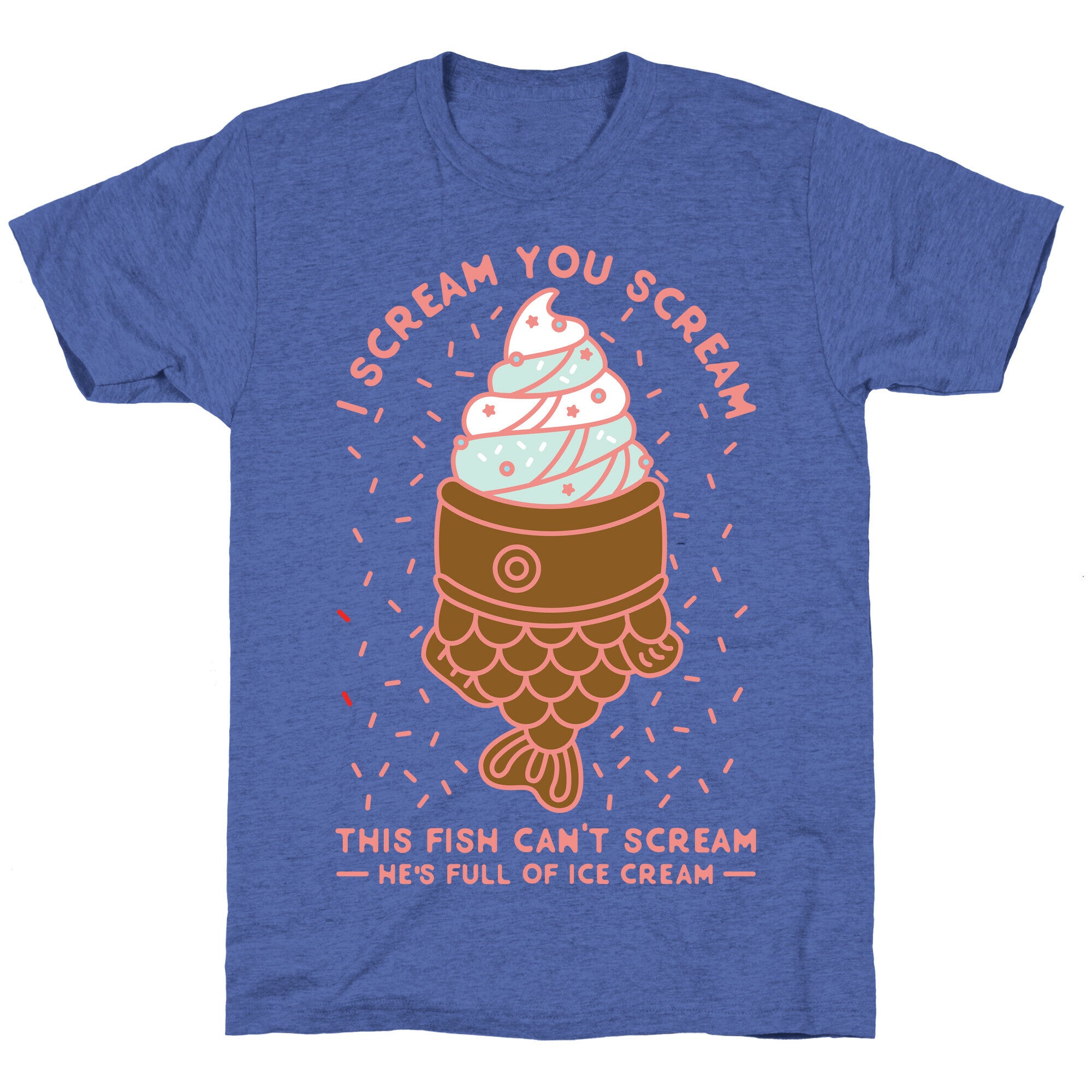 I Scream You Scream Unisex Triblend Tee